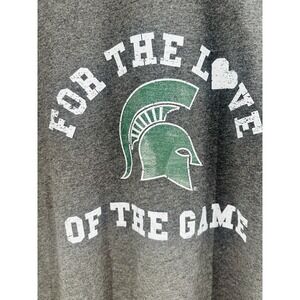 NCAA MICHIGAN‎ STATE UNIVERSITY SPARTANS HOCKEY LONG SLEEVE SHIRT GREEN 2XL